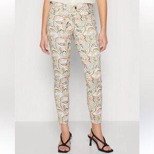 MOS MOSH Women's Paisley Print Jeans NWT